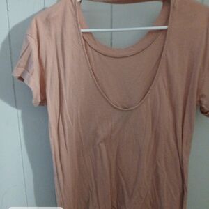 Peach Women's Top